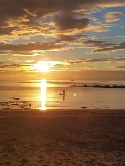Fjosen - Bleik Beach Apartment Bagian luar foto