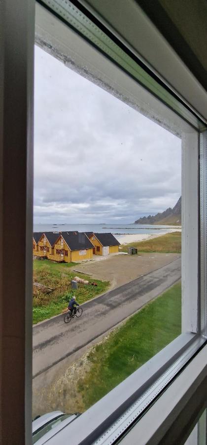Fjosen - Bleik Beach Apartment Bagian luar foto