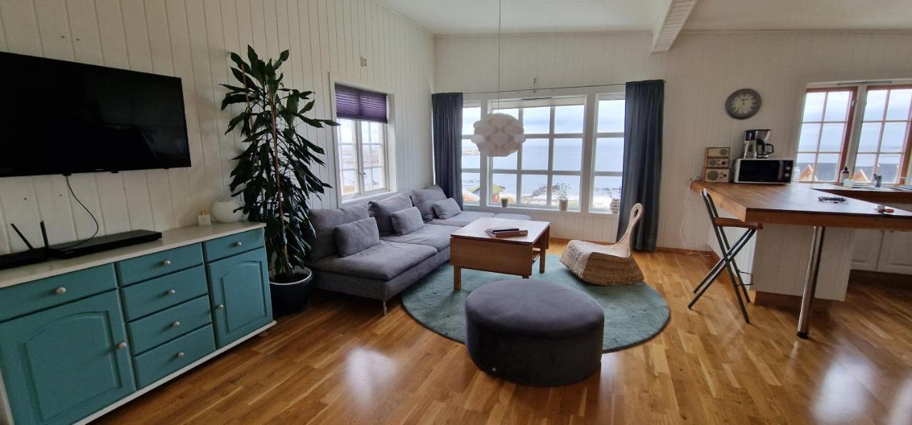 Fjosen - Bleik Beach Apartment Bagian luar foto